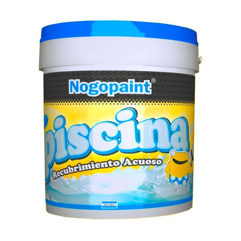 revestimiento acuoso para piscinas 10 lts azul Nogopaint