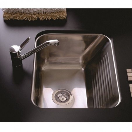 pileta lavadero con fregadero LN50 acero 304 Johnson Acero