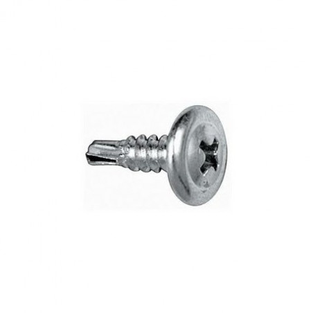 tornillo T1 punta mecha 8 x 9/16" zincado