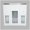 Mueble para baño Maral blanco 80cm con mesada IG