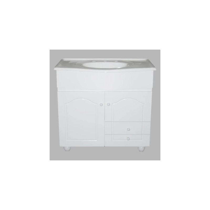 Mueble para baño Practico 80cm con mesada IG