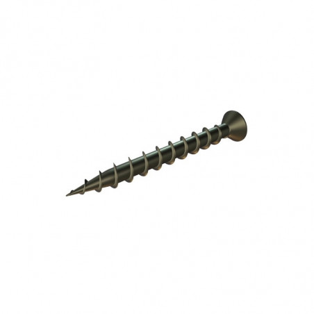 tornillo Fix para madera 8 x 2" negro
