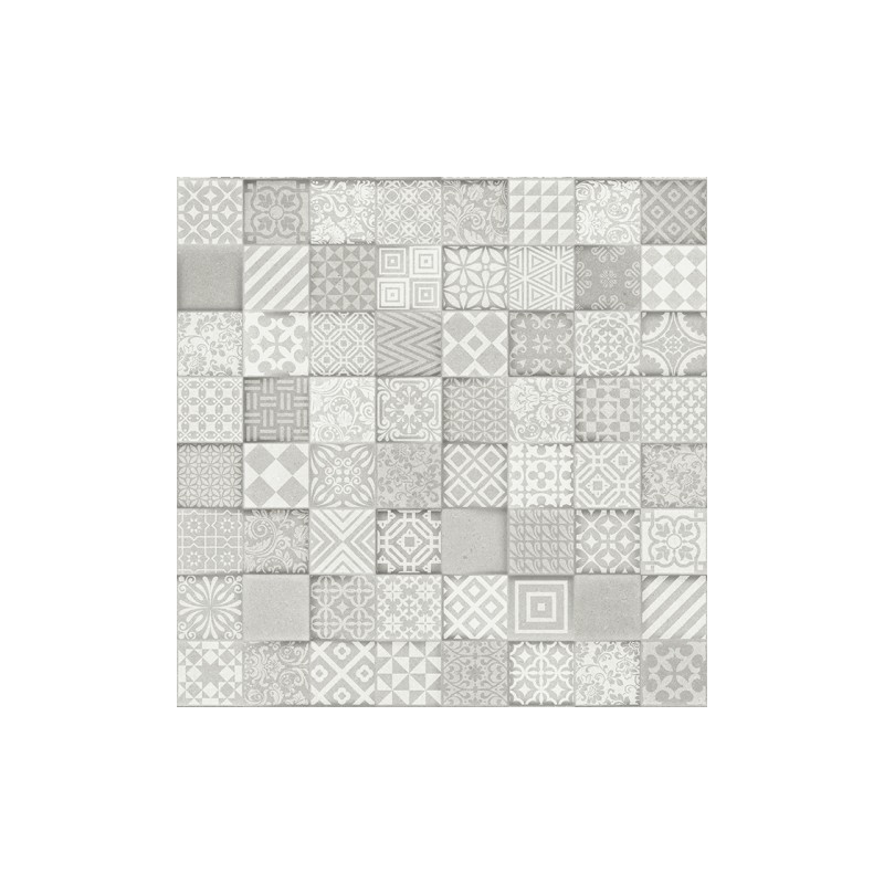 caja ceramica Paris gris 34 x 51cm 1ra calidad Allpa