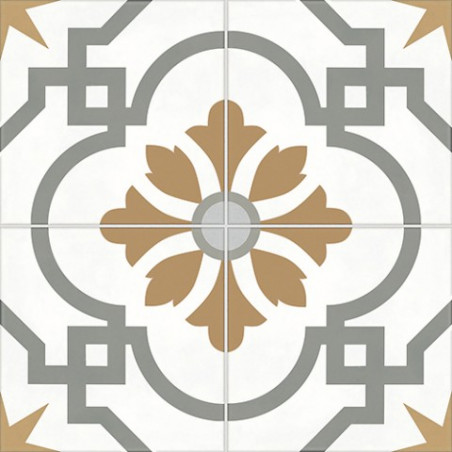 Caja ceramica Cervantes terra 46x46cm 1ra calidad Allpa