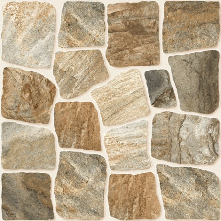 Caja ceramica Rivoli terra 46 x 46cm 1ra calidad Allpa