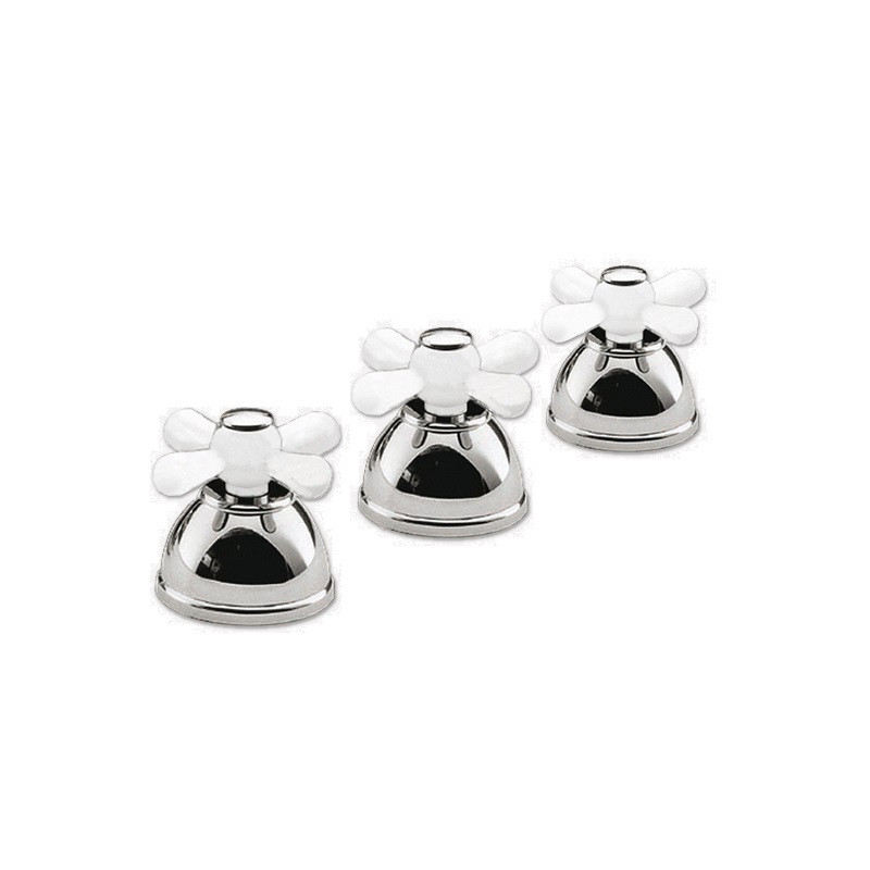 Griferia para bidet Ares blanco Peirano