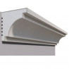 moldura ME3 para exterior con revestimiento 15x15 cm