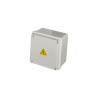 Caja de paso exterior 10 x 10 x 7 cm marfil