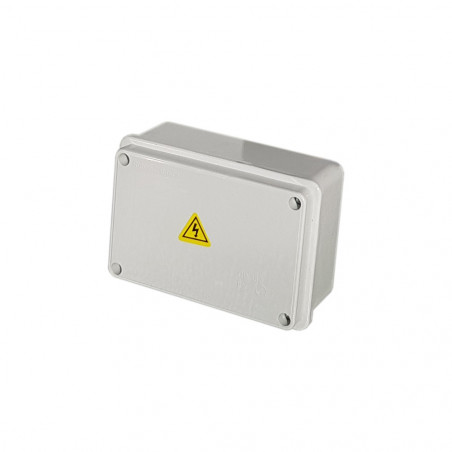 Caja de paso exterior 15 x 10 x 7 cm marfil