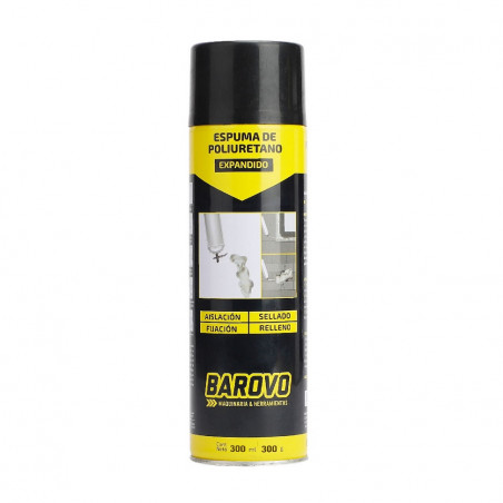 Espuma de poliuretano 300ml Barovo