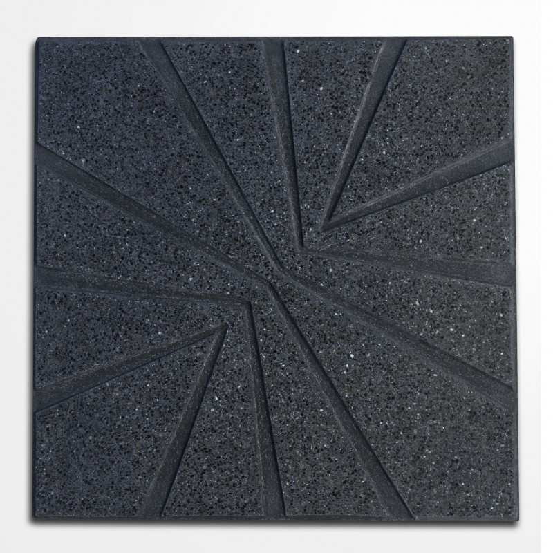 M2 baldosa pulida 40 x 40cm delta negro