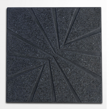 M2 baldosa pulida 40 x 40cm delta negro