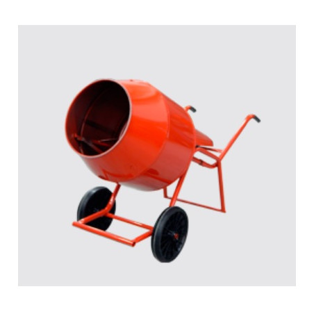 maquina hormigonera 130 lts super reforzada naranja Hormaq