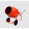 maquina hormigonera 130 lts super reforzada naranja Hormaq