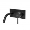 Griferia monocomando lavatorio de pared Black Velvet Peirano