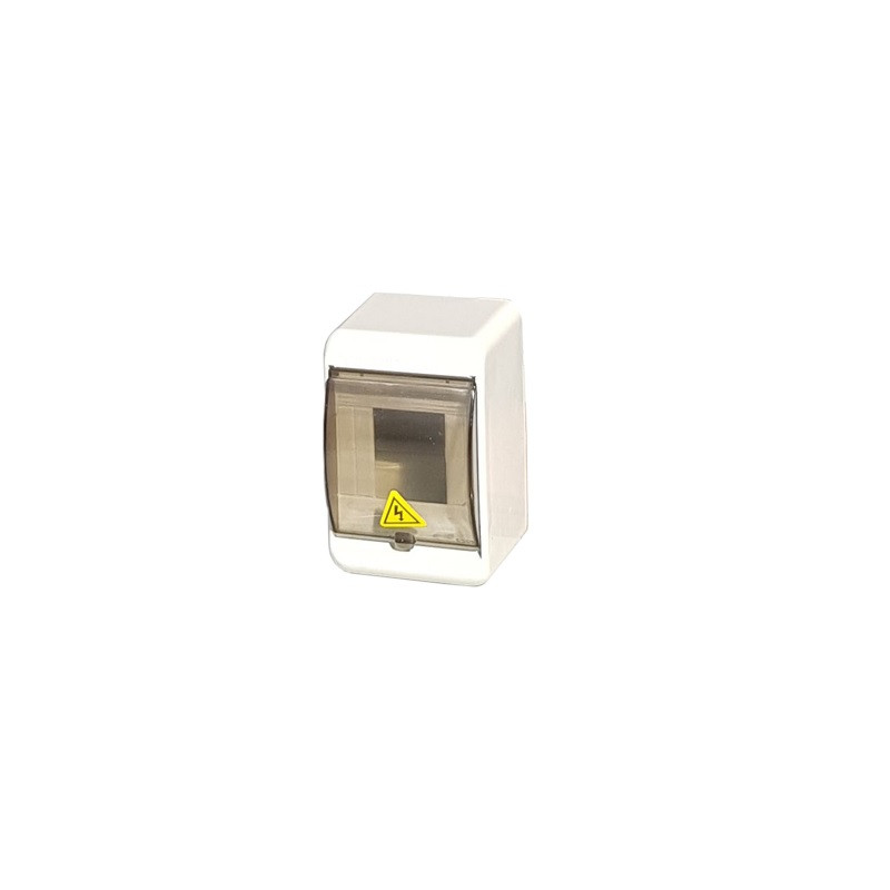 Caja de superficie para termicas 4 modulos mini con puerta