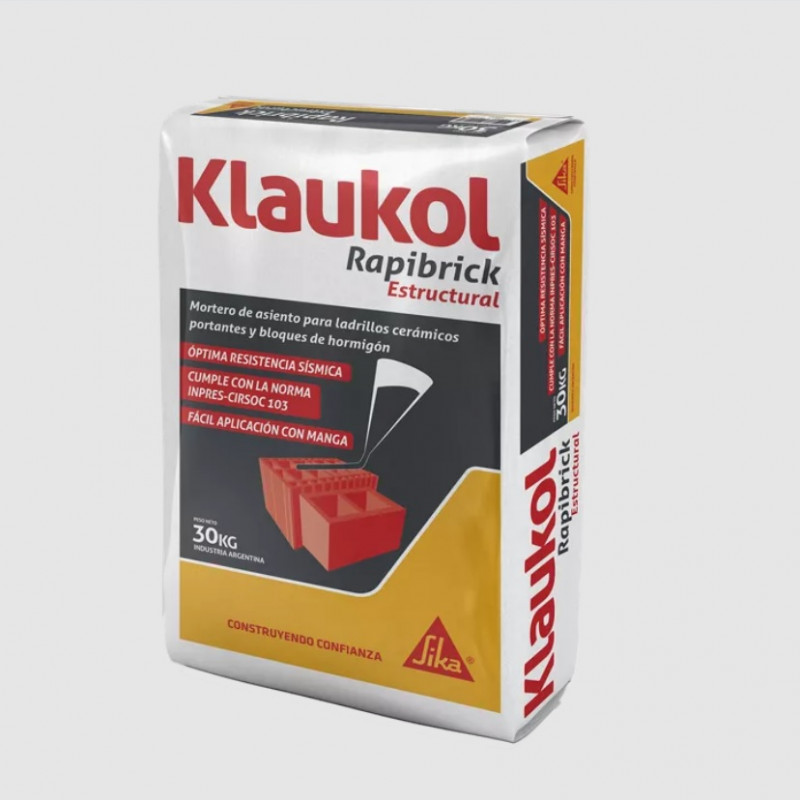 Pegamento Rapibrick estructural 25kg Klaukol