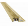protector de escalon PVC 10 x 18mm champagne Atrim