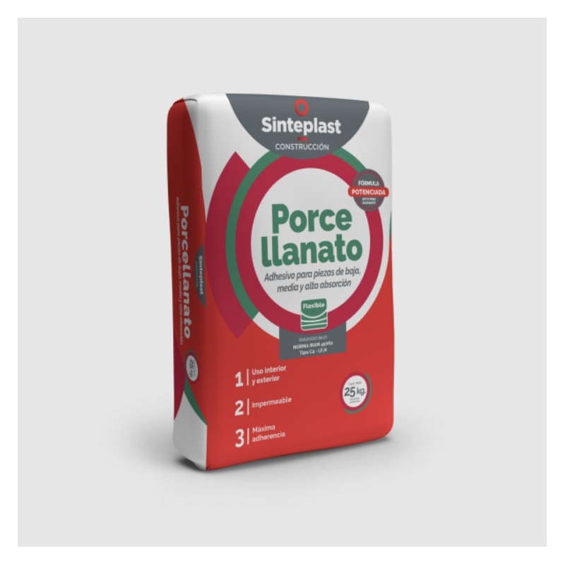 Pegamento para porcellanato 25kg Sinteplast
