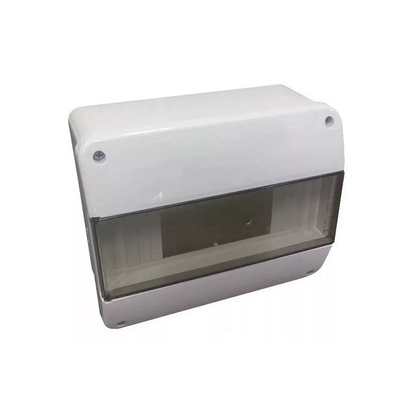 Caja para termicas 8 modulos blanca con puerta