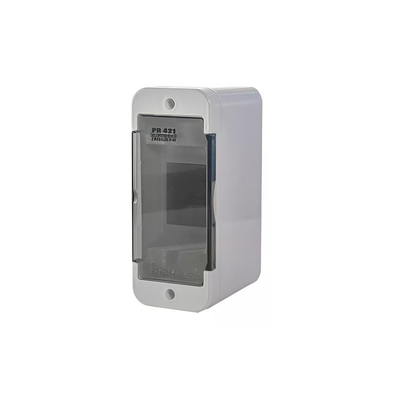 Caja de superficie para termicas 2 modulos con puerta
