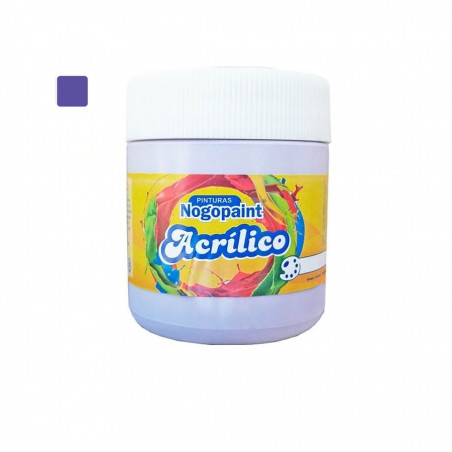 Acrilico artistico 200cc purpura Nogopaint