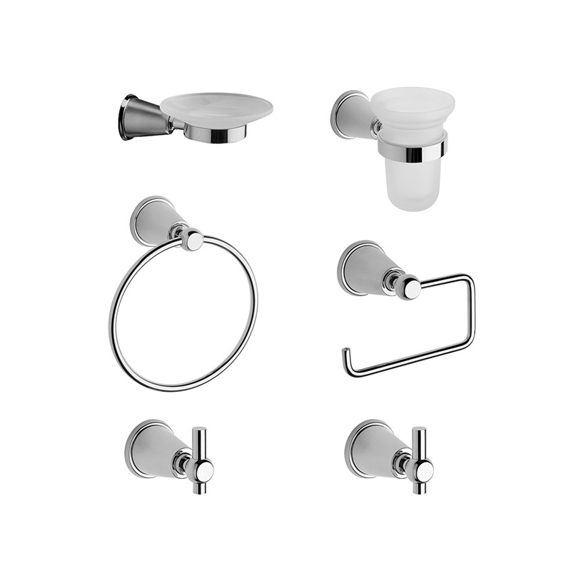 Juego de 6 accesorios para baño Chess FV