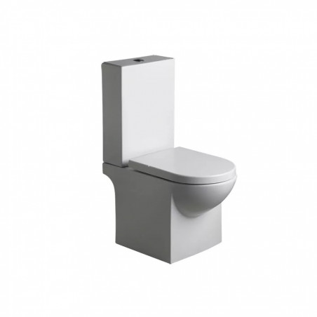 Inodoro largo Qubiq IRLMJ blanco Ferrum
