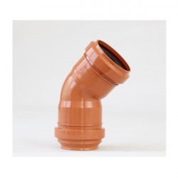 Codo 45º HH 63 mm junta...