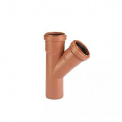 Ramal 45º 63 mm junta...
