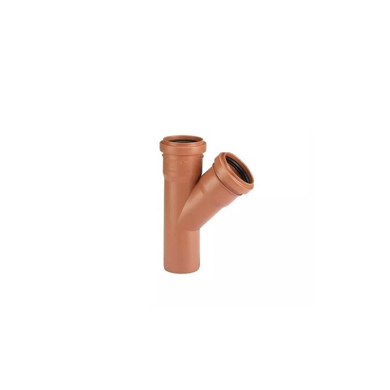 Ramal 45º 63 mm junta elastica Duratop