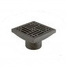 Embudo vertical 110 mm reja fundicion 20 x 20 Duratop