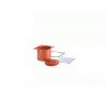 Kit pileta y rejilla 15 x 15 cm junta elastica Duratop