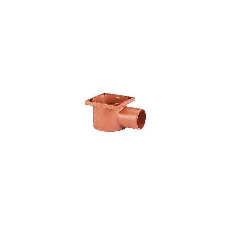 Boca desague balcon con salida 63 mm junta elastica duratop