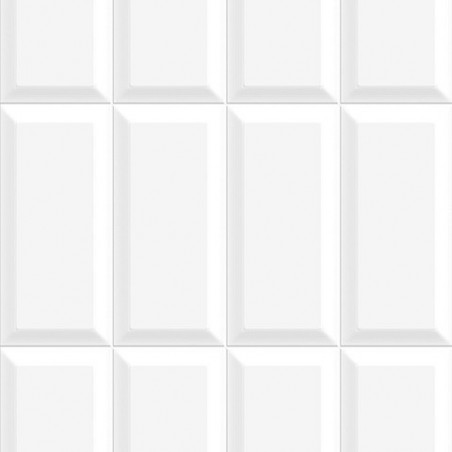Caja ceramica Axella 34 x 51cm blanco 2da calidad Alberdi