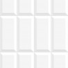 Caja ceramica Axella 34 x 51cm blanco 2da calidad Alberdi