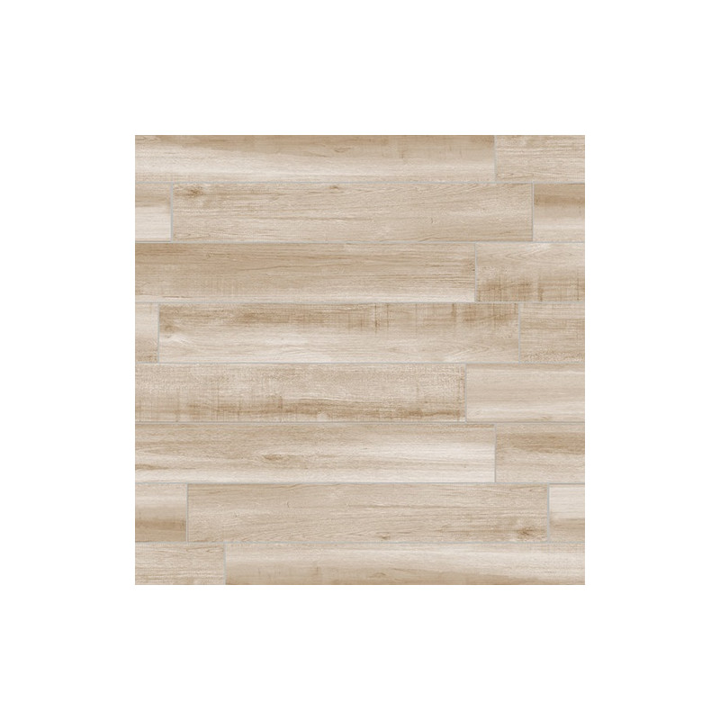 Caja porcelanato Olmo satinado 21 x 122 1ra Cerro Negro