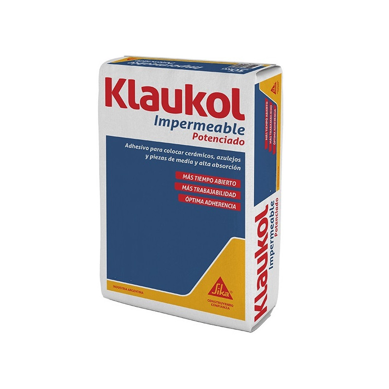 Pegamento Impermeable Potenciado 25 kg Klaukol