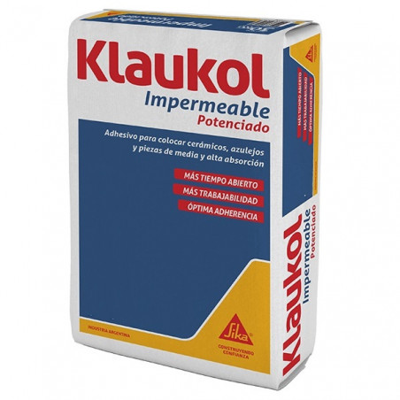 Pegamento Impermeable Potenciado 25 kg Klaukol