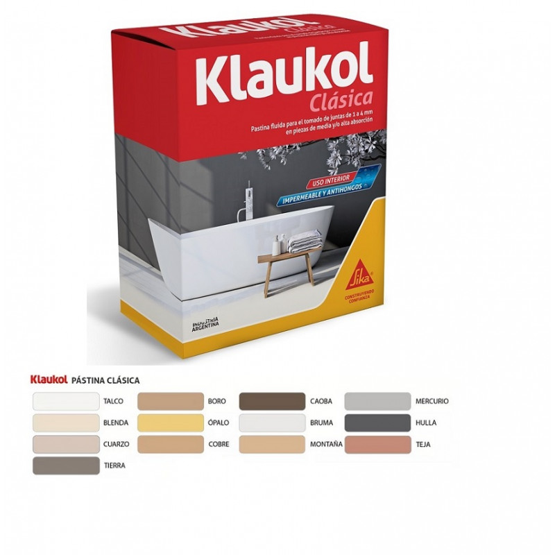 Pastina Clasica en caja 5 kg cuarzo Klaukol