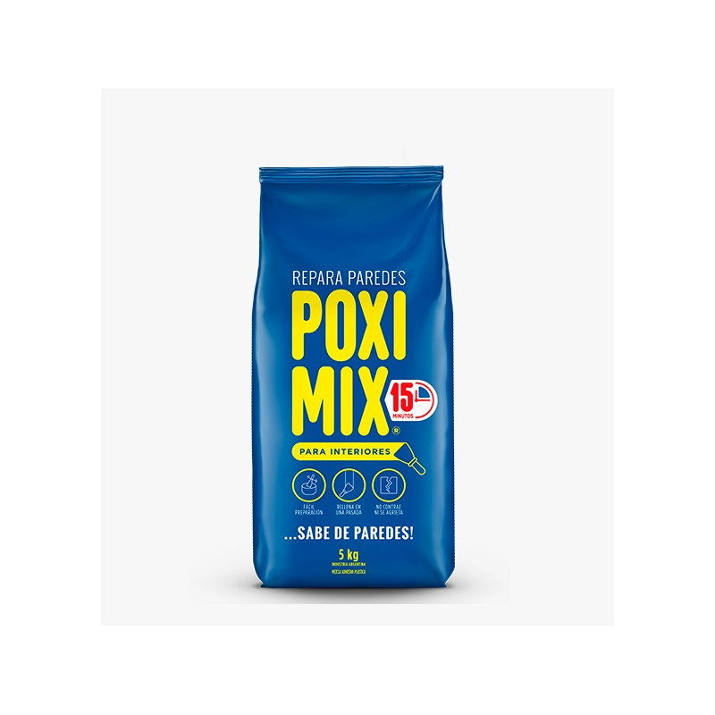 poximix para interiores yeso 5 kgs