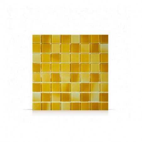 Malla de vidrio frappe melon 30 x 30 cm Acuarela