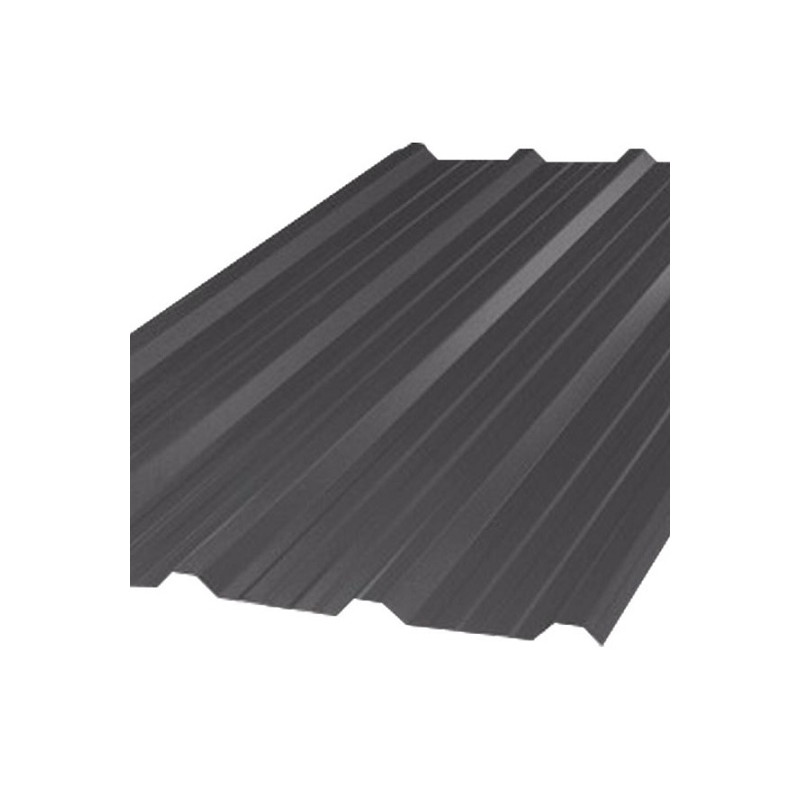 Chapa T101 prepintada gris nro 25 8.50 mts