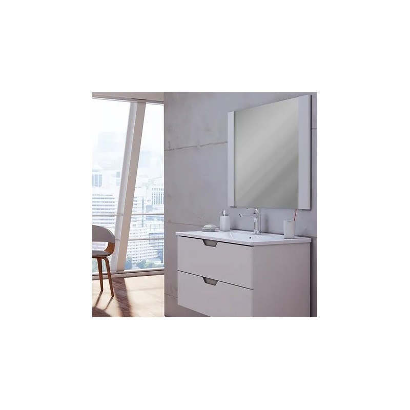 Vanitory colgante 60cm Cima PVC blanco Buona