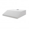 Campana esmaltada blanca 60 x 50 x 15 cm Dhinox