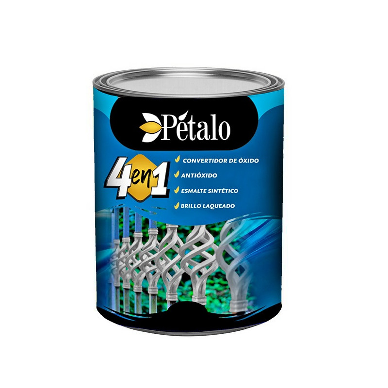 esmalte sintetico 4 en 1 Petalo negro 500cc