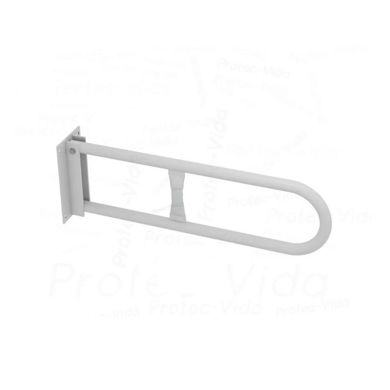 Barral rebatible 80cm blanco