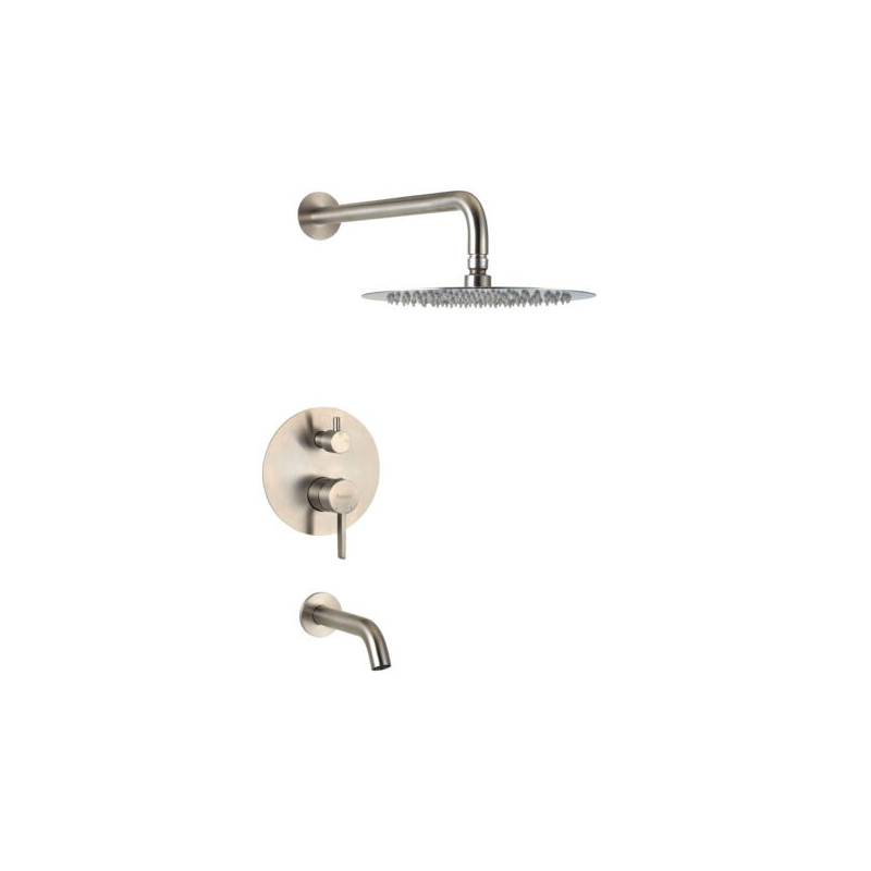 griferia monocomando embutir para ducha Steel Peirano