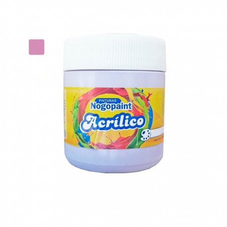 Acrilico artistico 200cc rosa perlado Nogopaint