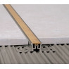 Junta de dilatacion 12mm aluminio Euro beige Atrim